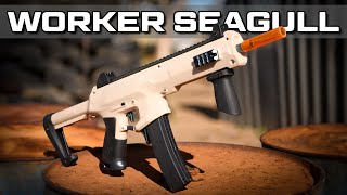 Worker Seagull: A 250fps Close Quarters Nerf Blaster!