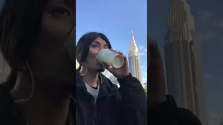 新宿でスターバックスラテを飲むダンディーガイ (スタバ サザンテラス近く)（Shinjuku Tokyo Japan） #shorts