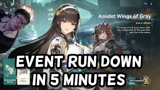 Amidst Wings of Gray Event Run Down In 5 Minutes | Girls' Frontline 2: Exilium