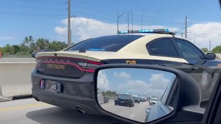 15 Florida State Troopers Responding! FHP Rare Marked Challenger!