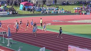 2019 関東インカレ陸上 男子2部 4×100mR 予選4組