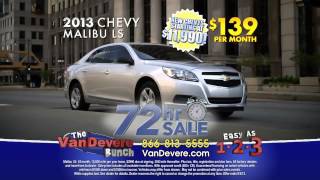 VanDevere Bunch Extended 72 Hour Labor Day Sale! - Chevy Malibu Only $139/mo!