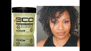 This New Eco Styler Jamaican Black Castor and Flaxseed Oil Gel Is AMAZING | Fine Natural Hair