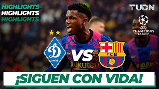 Highlights | Dynamo 0-1 Barcelona | UEFA Champions League 21/22 - J4 | TUDN