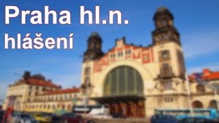 Hlášení Praha hlavní nádraží (INISS)