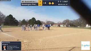 MU BattleWhite 12U @ Bennington Preimer (2023.04.02)