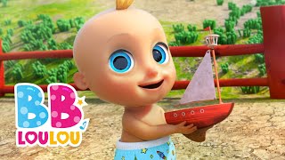 Rame, rame, sur ton bateau - Comptines et chansons pour enfants | BB LouLou