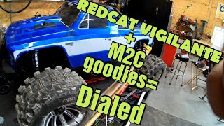 Redcat Vigilante M2C goodies! She's dialed!!