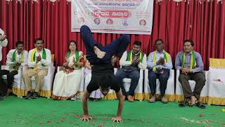 #Shashank S Patil #yoga #kalburgi #Felicitation By Dr S Balaji State President KSYAF Bangalore