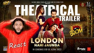 London Nahi Jaunga | Official Trailer Reaction #ReactVideo | Humayun Saeed | Mehwish Hayat | Kubra