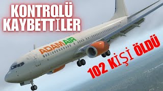 ÖLÜMCÜL Hız ​​| Boeing 737, 1.143 km/s hızla havada parçalandı | Adam Havayolları Uçuş 574