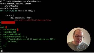 Fixing accessibility in React using AI