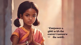 Happy National GIRL CHILD Day |  Viral Whatsapp Status Video Challenge Part 18 | 2024 | Latest