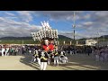 平成30年 今堂 宮出 比叡前 建水分神社秋祭り だんじり祭り