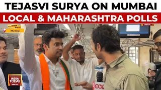 Tejasvi Surya On Mumbai Local, Maharashtra Elections \u0026 Karnataka's Economic Woes | India Today