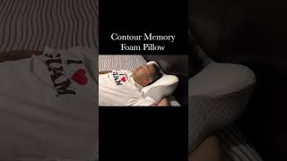 😴 Contour Memory Foam Pillow