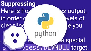 How to suppress or capture the output of subprocess.run()?
