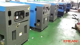 Super silent water cooled #dieselgenerator 12kva 10kw with LCD digital display