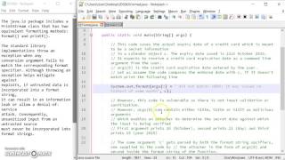 IIITD Secure Coding Java Rule: IDS06-J