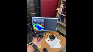 Stereo vision with ZED camera for depth sensing.