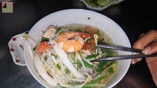 Street Food Vietnam 2017 - Hu Tieu My Tho Mekong Delta ( Noodle SeaFood )