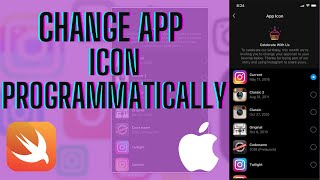 Change App Icon Programmatically in swift | Hindi