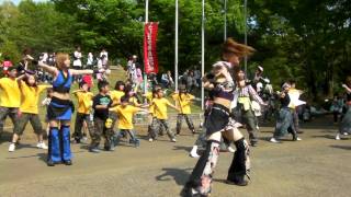 さしま少年自然家イベント・2011　総踊り　―よっちょれ―