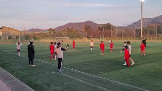 #2025.01.19  2025 U15 동계 축구 스토브리그 여섯번째 경기 # 세종UDT FC : 진천 FC (후반전)