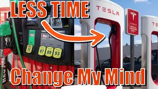 Change my mind: Tesla takes LESS TIME recharging than gas when refueling