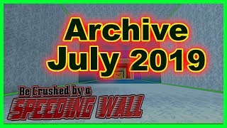 Roblox Be Crushed By A Speeding Wall All Codes 2019 July - roblox speeding wall codes july 2019