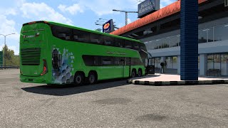 simulador de onibus realista   BH X SANTOS  g8 1800 DD LUCAS TURISMO  mapa eaa ATUALIZACAO