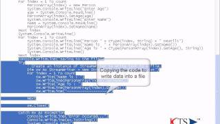 VB NET Array Fileand Exception Handling |Basic Programming ConceptsVB.NET OOPS Concepts