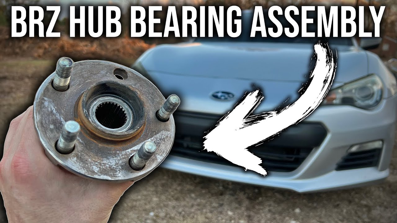 Project BRZ: Rear Wheel Hub Bearing Assembly Replacement! Easy DIY ...