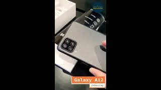 New Galaxy A12 unboxing in Dubai