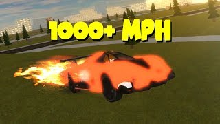 Insane Vehicle Simulator Speed Glitch Patched - breaking speed of sound records roblox vehicle simulator