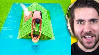 They Built a SECRET Underwater House!