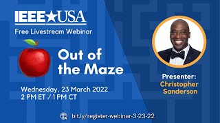 Livestream Webinar: Out Of The Maze