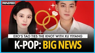 Big News for K-Pop Fans: EXO's Tao Marries SM Rookies' Xu Yiyang! A Fairytale Wedding