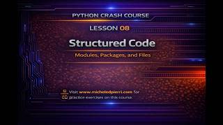 Python Modules & File I/O: Organize Code and Read/Write Data