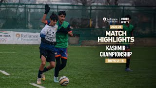 Kashmir Championship Highlights | Ganderbal Heroes vs Sports Council FA | Boys U-15 | RFYS