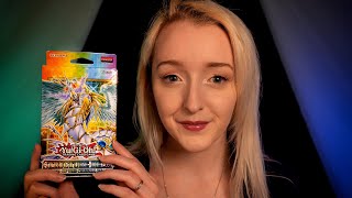 ASMR Relaxing Yu-Gi-Oh Deck Unboxing |  Crystal Beasts