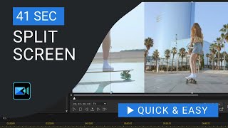 How to do Split Screen Effect in PowerDirector