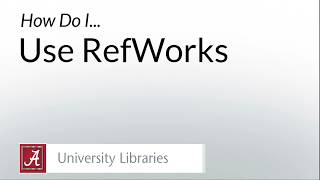 How to Use RefWorks (2026)