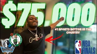 DPATT'S NBA FINALS GAME 2 VLOG | $75,000 IN ACTION. DAY IN THE LIFE (EPISODE 4) HOW TO SPORTS BET