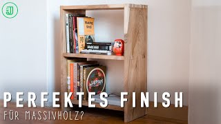 Polieren mit Wachs: Das perfekte Finish? | Bücherregal aus Massivholz (Teil 3) | Jonas Winkler