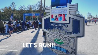 Running the 2023 LA BIG 5K // Dodger Stadium Los Angeles // Vlog