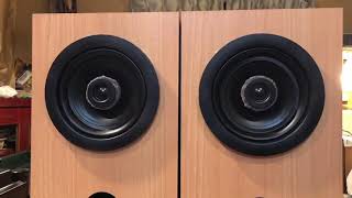 オーディオ試聴動画 KEF SP1258(B160) Fostex E162Bエンクロージャー使用