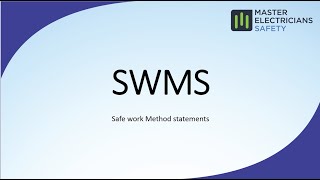 Safe Work Method Statements Webinar March 2020
