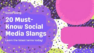 Texting Slang Explained! 20 Must-Know Social Media Short Forms