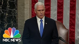Congress Confirms Biden And Harris Electoral College Win | NBC News